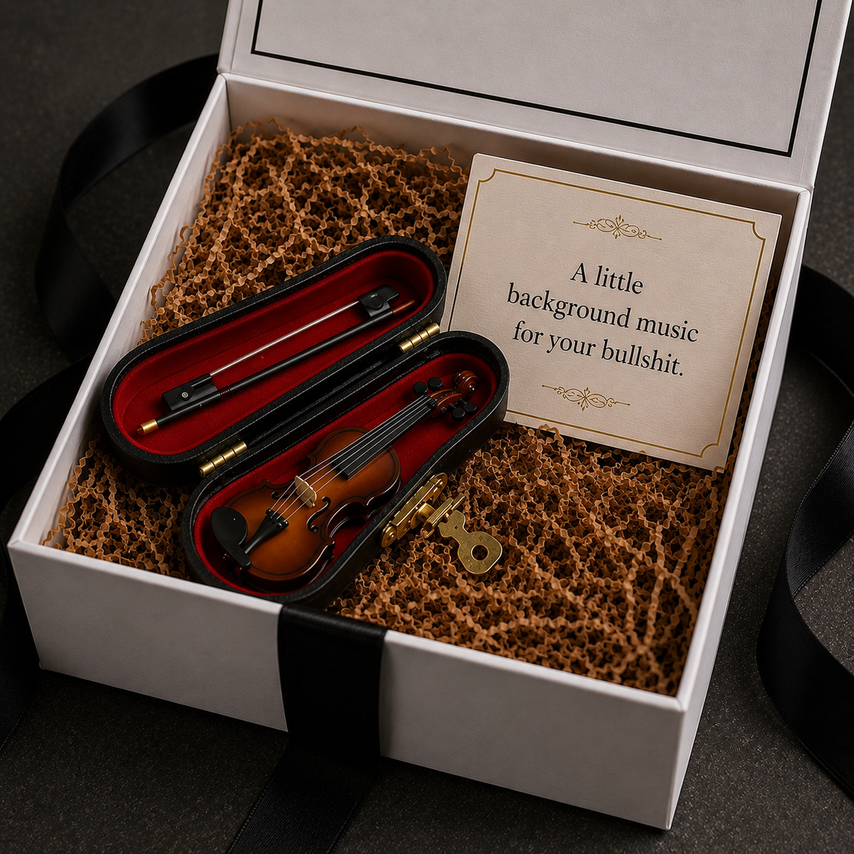 Miniature Violin | Serial Complainer Gift